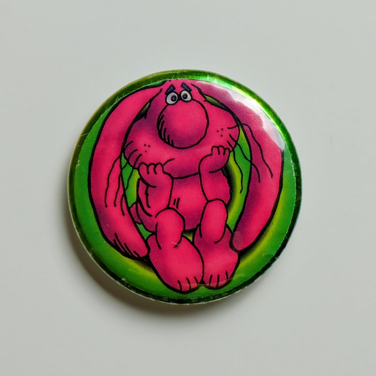 Pink Bunny Premium POG Pin